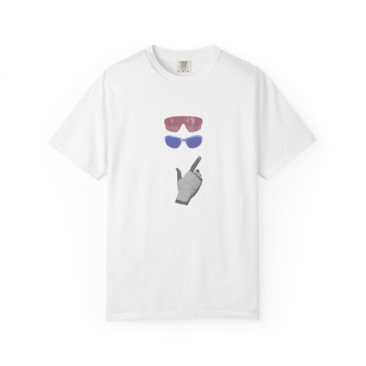 Cool Shades Unisex Garment-Dyed T-Shirt - Trendy Summer Tee